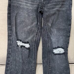 And Now This high rise Distressed Gray Women Jeans size 27